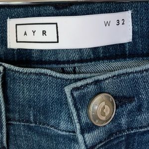 AYR BOMB POP ankle jeans